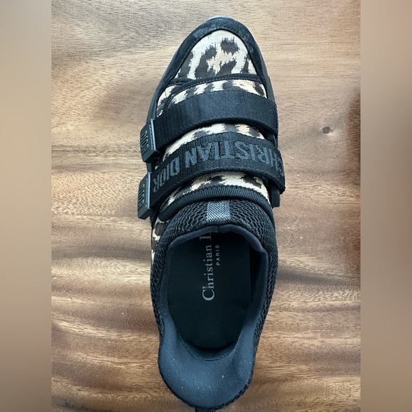 DIOR DWander Sneaker 35.5 Leopard Black - Picture 6 of 11